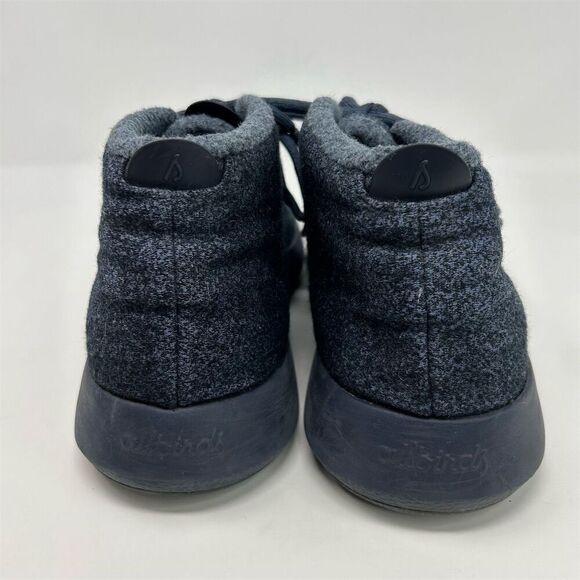 Allbirds Men's Blue Wool Runner-Up Mizzles High Top Sneakers Size 11 - Picture 13 of 14